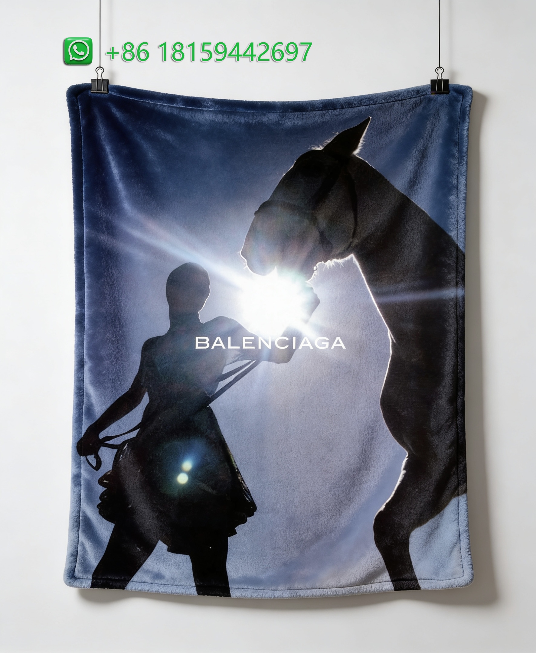 Balenciaga Throw Blankets